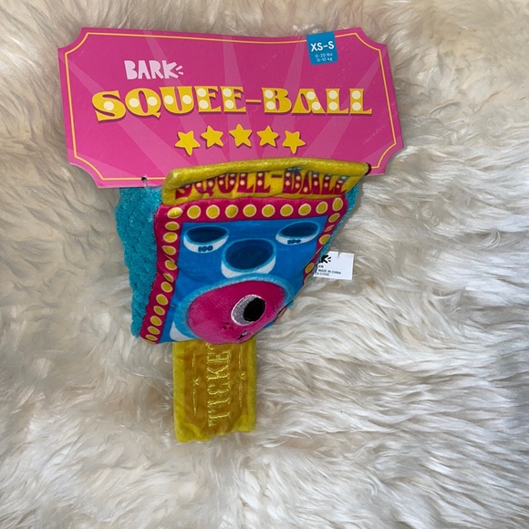BARK Squee-Ball multi-part dog toy for small dogs 0-20 lbs NWT - Picture 2 of 3